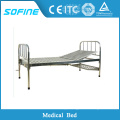 Dimensões da cama do hospital em aço inoxidável, sofá médico